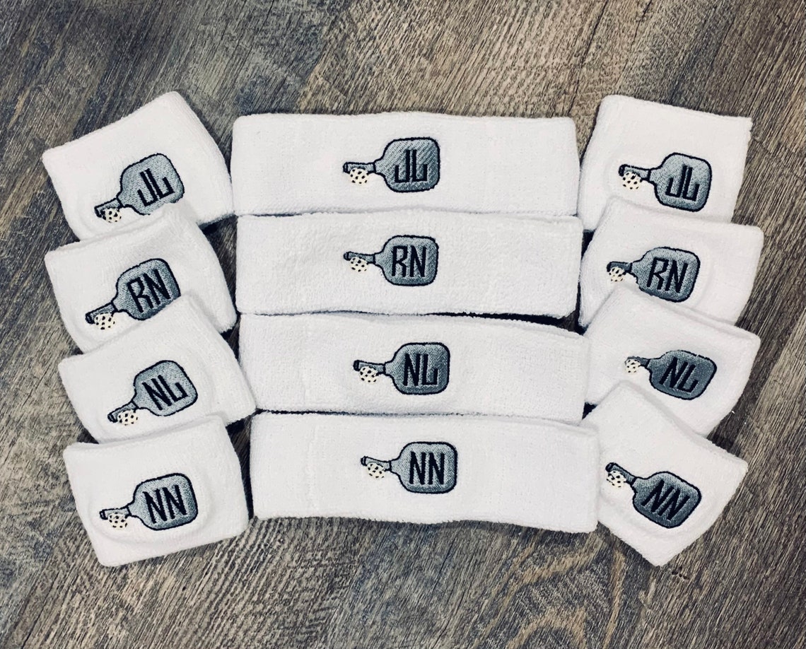 Sweatbands Custom personalized embroidered sweat bands Etsy
