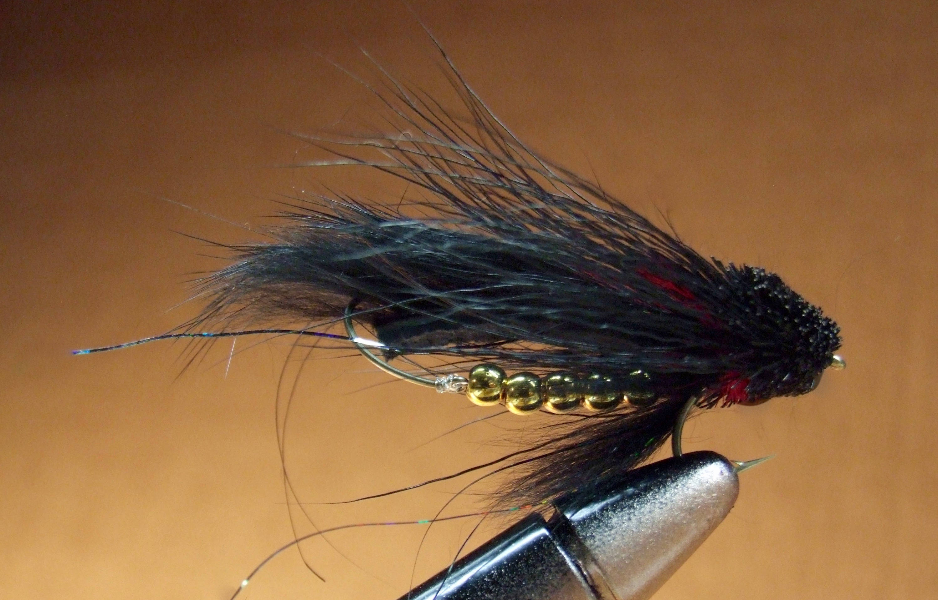 Handtied Trout Flies Rattlesnake Stinger Streamer Size 6. Four