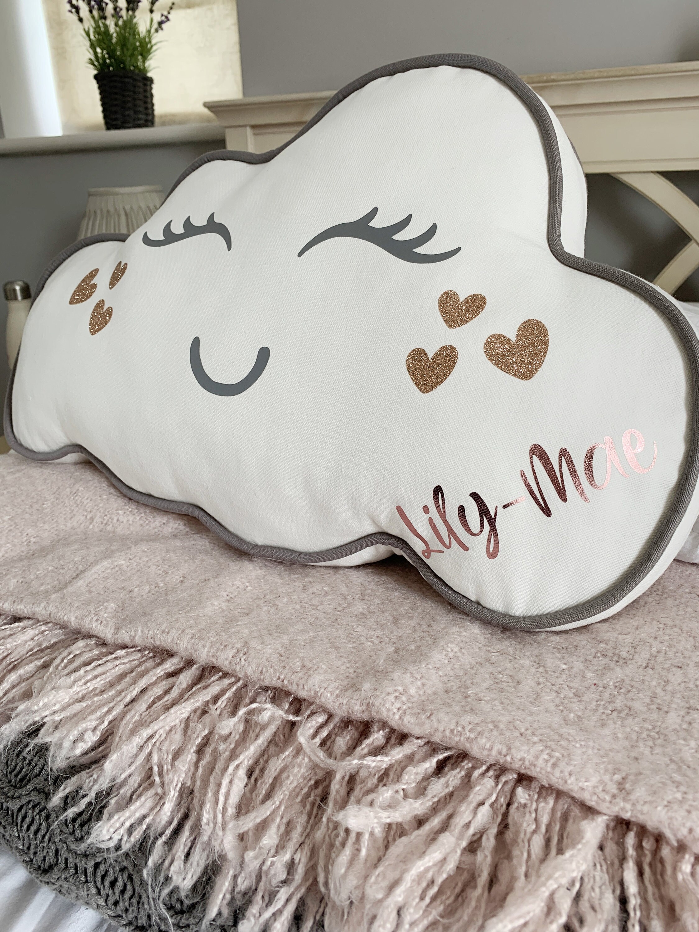 Personalised Cloud Cushion Etsy UK