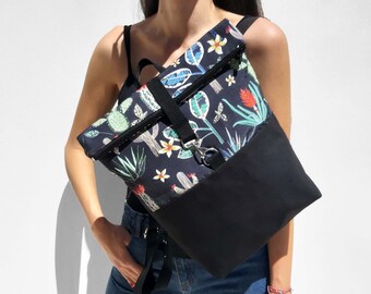 My Daily Women Tote Shoulder Bag Hello Summer Cactus Handbag 