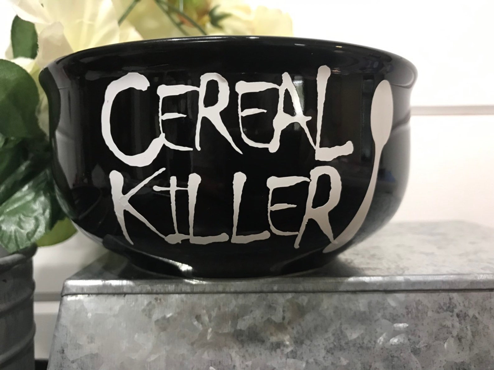 Cereal Killer Bowl / Serial Killer Bowl / Cereal Bowl / Cereal | Etsy