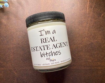 I'm a Real Estate Agent Bitches, New Real Estate Agent Gift, Real Estate Agent Gifts, Real Estate Agent, Broker Gift, Realty   Gift