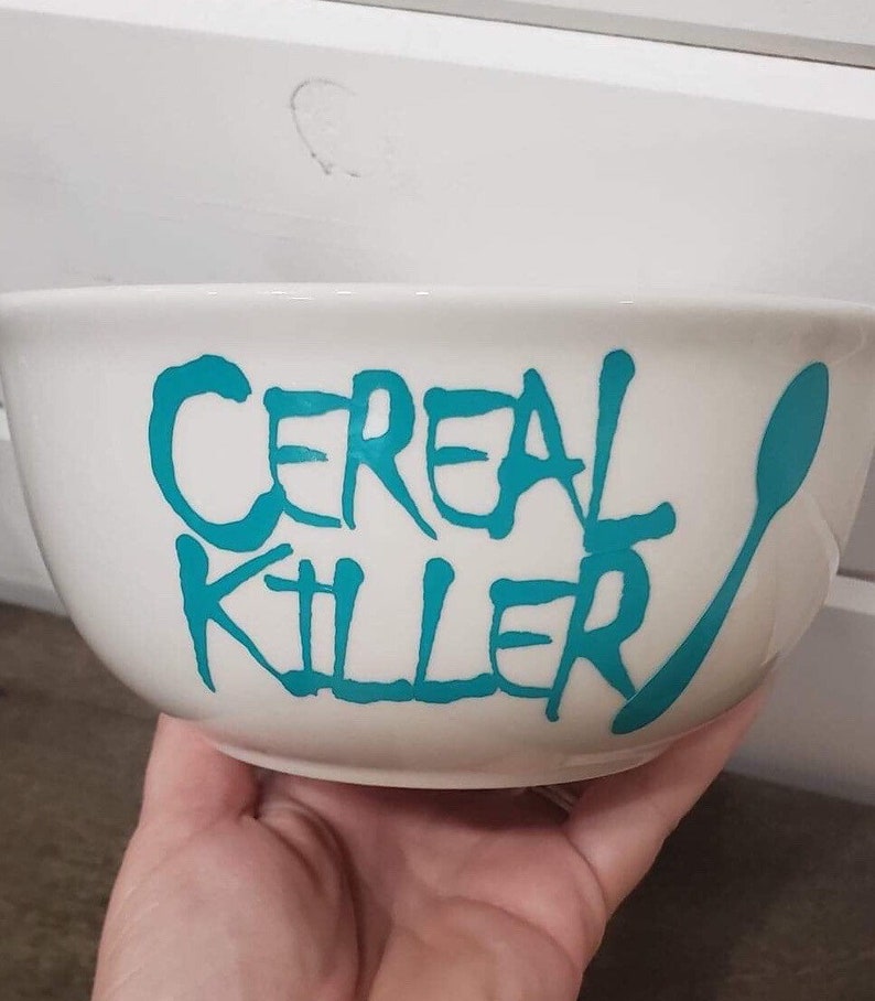 Cereal Killer Bowl / Serial Killer Bowl / Cereal Bowl / Cereal Etsy