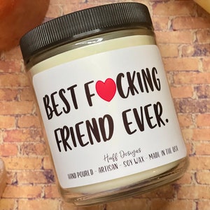 Best Friend Gift, Scented Candle, Gift For Best Friend, Gift For Her, Friendship Gift, Funny Gift, Custom Gifts, Personalized Gifts Bohot