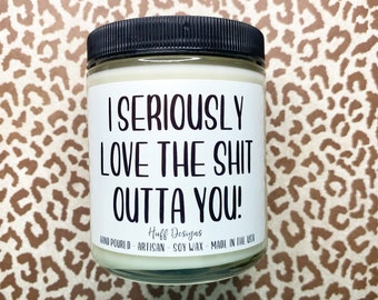 Funny Gift, Best friend Gift, Funny Candle, Happy Birthday, Funny Birthday Gift, Adult Humor, Dirty Candle, Coworker Gift, Friend Gift