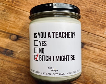 Is you a Teacher? New Teacher Gift, Graduation Gift, Educator Gift, Bachelors in Education Gift, Funny Teacher Gift, End of Year Gift, Gift