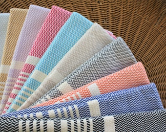 All Organic Cotton Turkish Peshtemal for Bath Spa Sauna Beach Towel 100% Cotton Hammam towel Turkish Towel CRISS CROSS PESHTEMALS 40''x70''