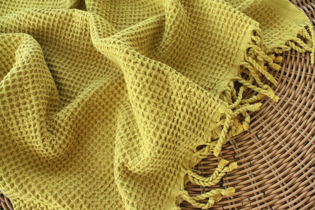 Waffle Bath Towel, Waffle Towels, Home Decor Towel, Beach Towels