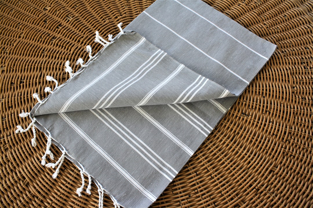 Kitchen Towels Turkish Tea Towel Hand Towels Striped Tea Etsy UK