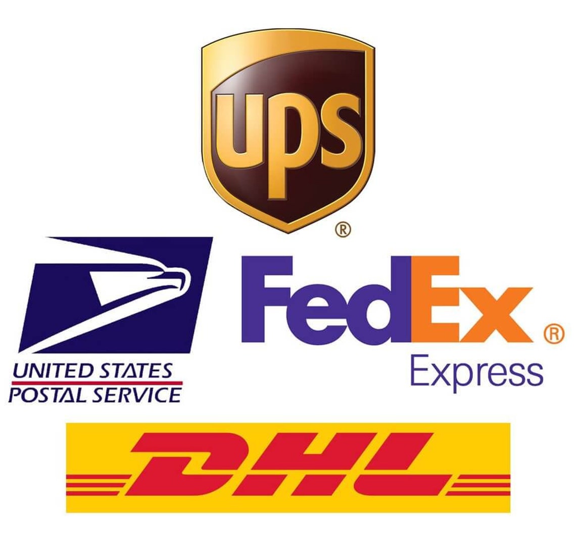 Shipping Cost DHL USPS UPS FedEx Etsy