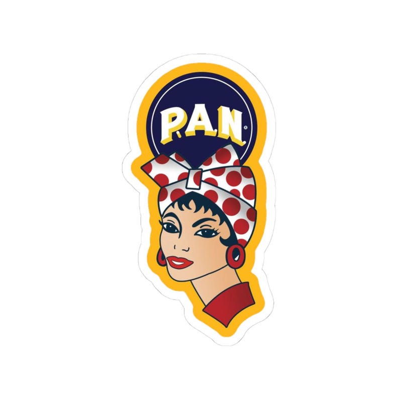 Harina Pan Sticker Venezuelan Arepa Sticker Latin Food Humor Nostalgia ...