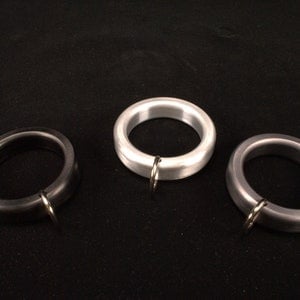 The Steel Button Strap Glans Ring (35mm)