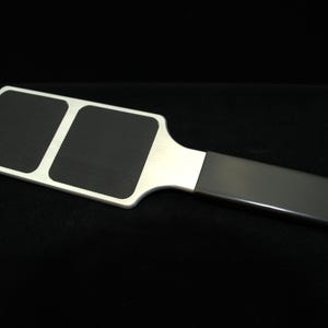 GRIPZ Aluminium Spanking Paddle med Gummiinlägg Frat Paddle Impact Device BDSM