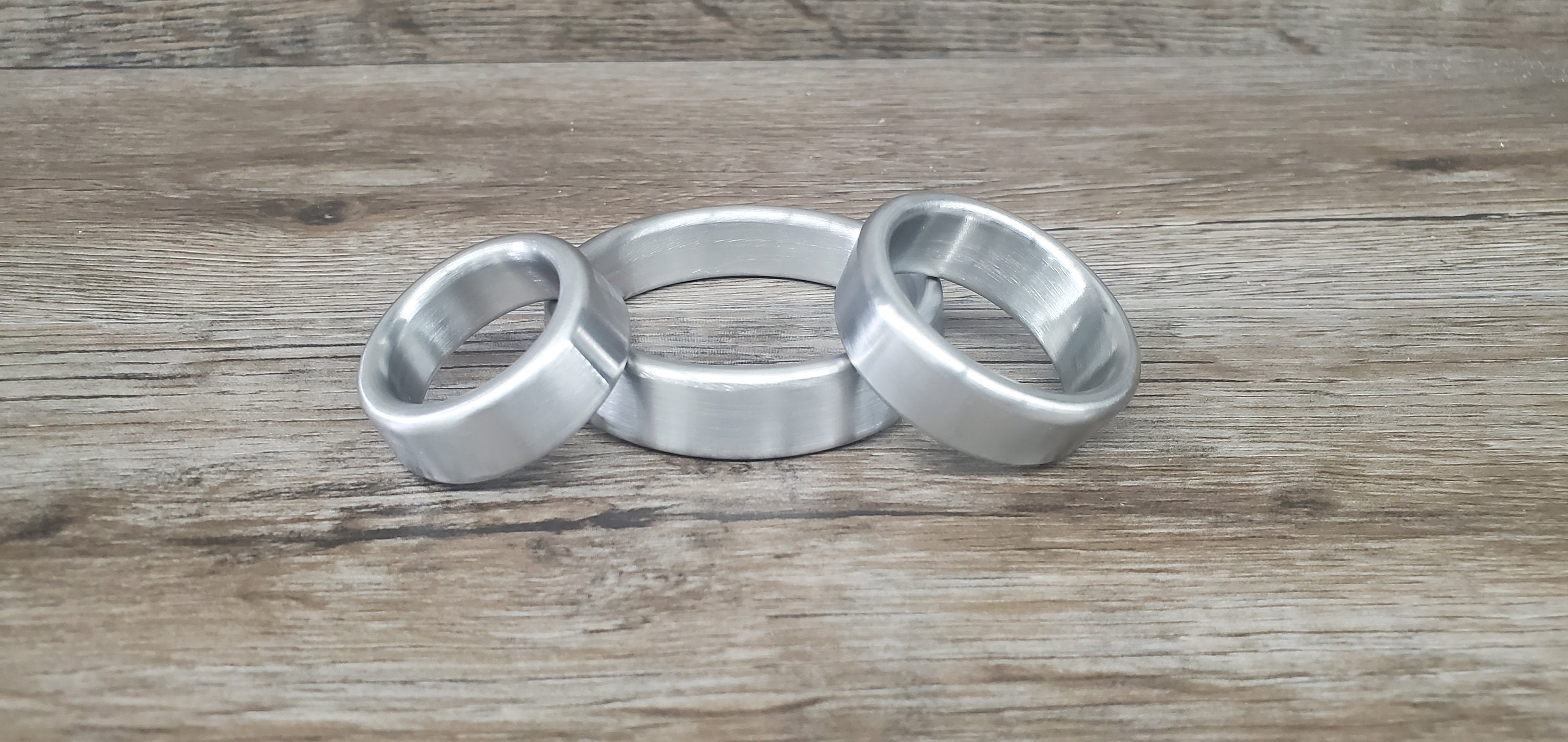 Tapered Stainless Steel Cockring Cock Ring Penis Enhancer pic