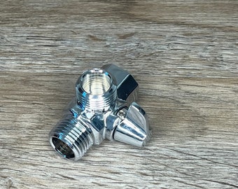 Replacement Shower Diverter, Fits Shower Shot Kit Water Enema Anal Cleanout Bathroom Bath Tub