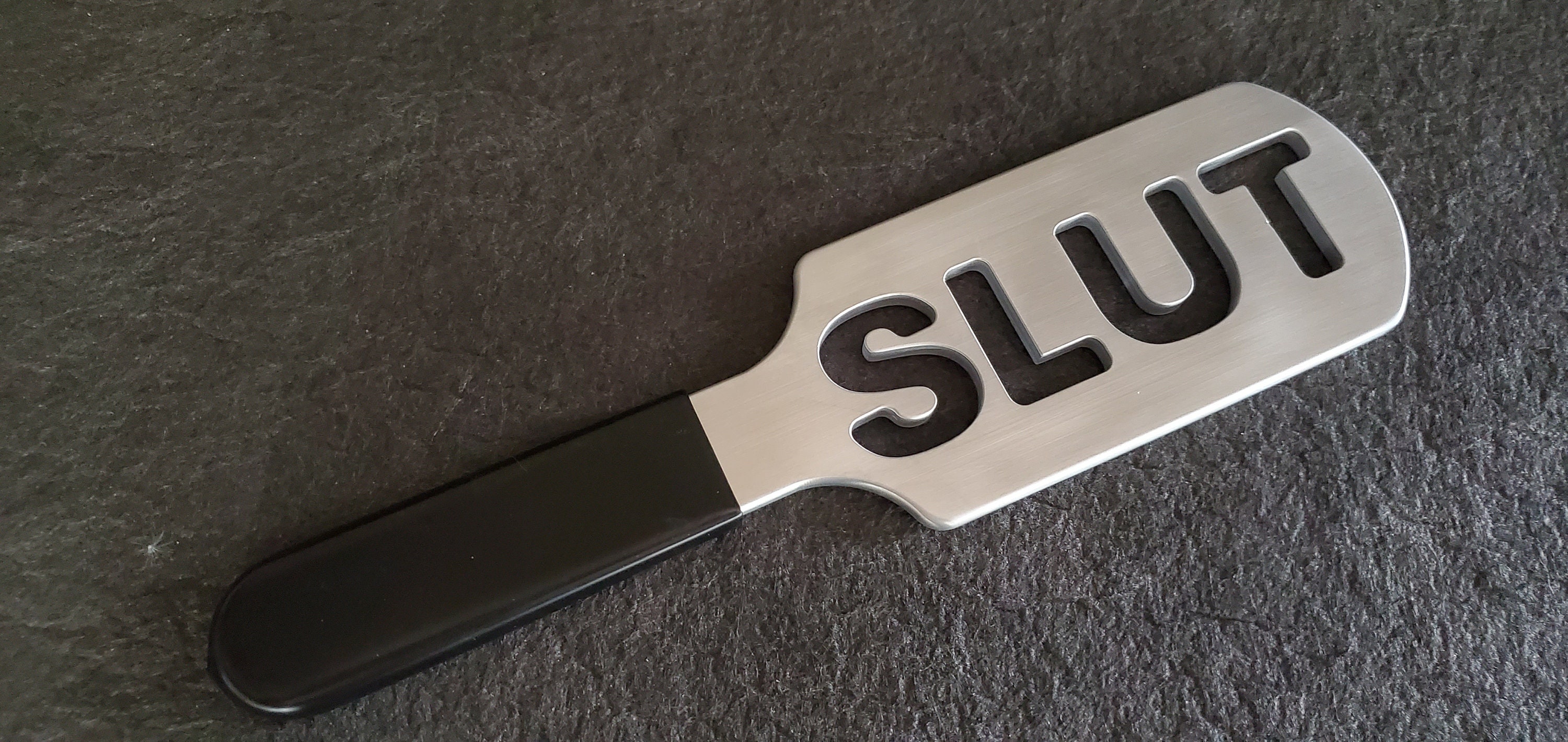 SLUT Spanking Paddle - Pink