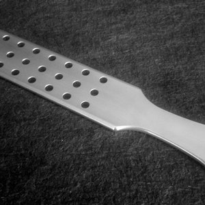 Grater Spanking Paddle from Ballistic Metal, Spanking Fetish, Master, Mistress, Aluminum or Stainless Steel Impact Device