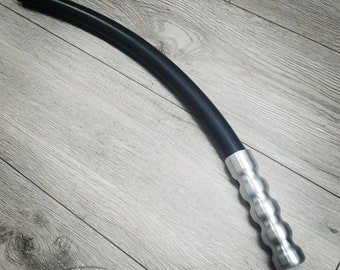 TAF (Thick As F*ck) Stinger Whip / Sting Slapper from Ballistic Metal, Aluminum Handle Rubber Tail - Made in the USA