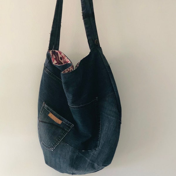 Denim Cross Body Bag - Etsy