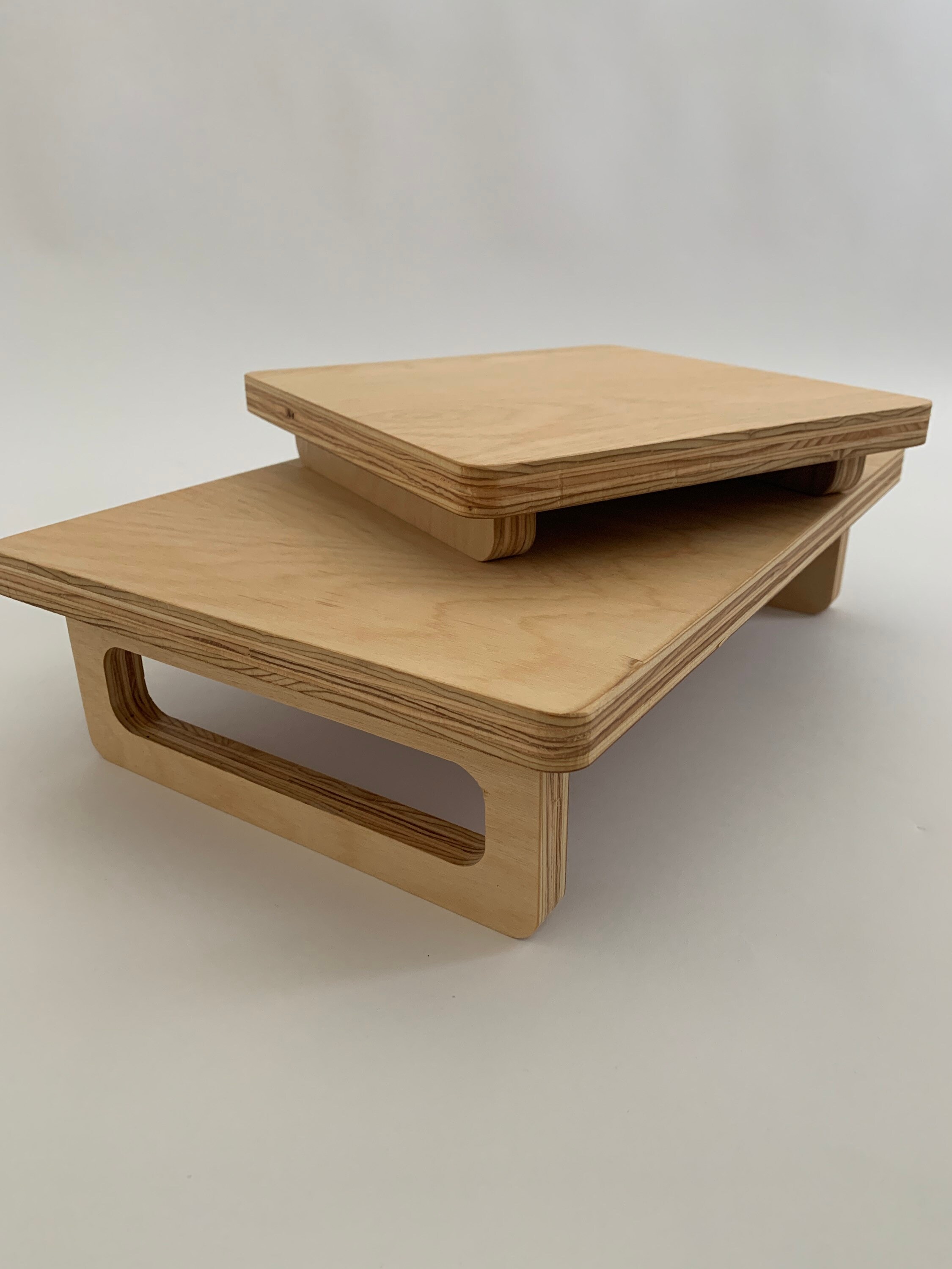 Laptop Stand Plywood Laptop Riser Modern Laptop Stand for Etsy