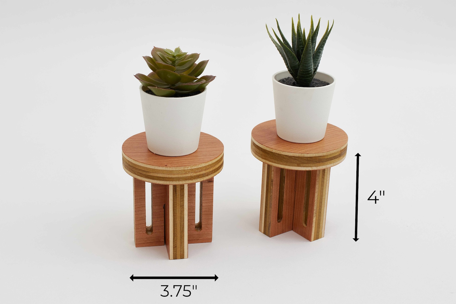 Mini Plant Stands Desk Plant Stand Small Wooden Table Small Etsy