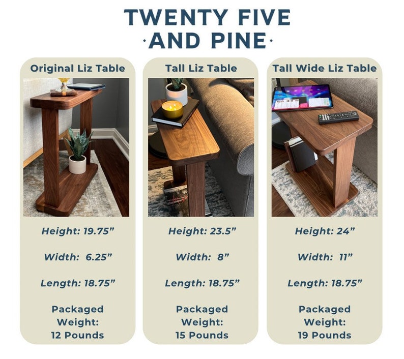 Simple and Classic Liz Table Made from FSC-Certified Hardwood
