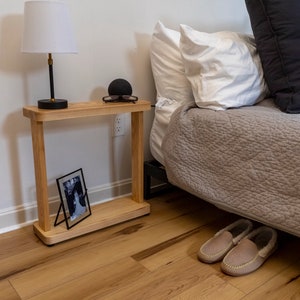 Sustainable Ash Wood Liz Table with Simple, Classic Design