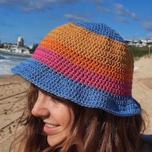 Bohemian bucket hat