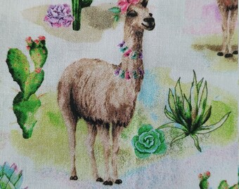 Le long de la Cordillère des Andes, couette souvenir en calicot, 100 % coton, masque