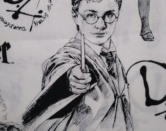 Harry Potter, Tissu, Coton