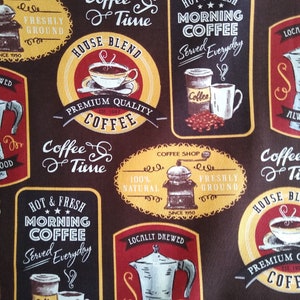Coffee,  Latte, Cappuccino, Caffe, Java, Mocha,  Cotton, Masks