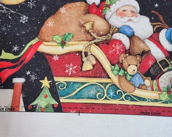 Night Before Christmas Fabric Soft Book Panel: 100% Cotton or ready books