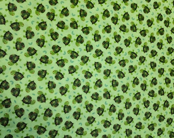 Small Green Turtles by Micheal Miller Fabric ,100% Cotton