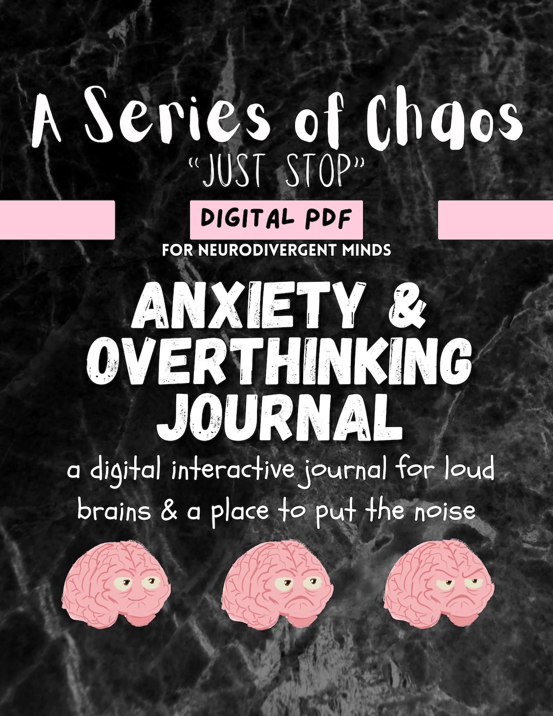 A Mental Health Workbook | Journaling Prompts for Anxiety & Stress ...