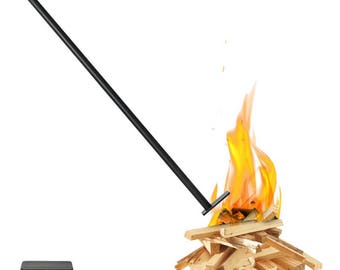 Flamman® Fire Enhancing Tool: Cast Iron Blowpipe