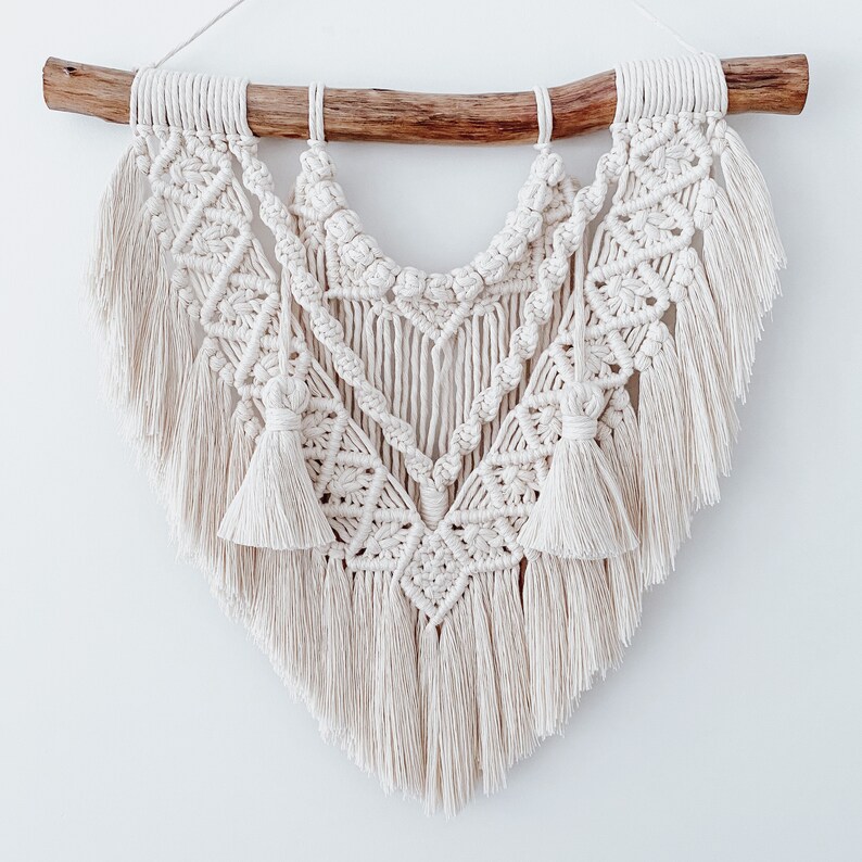 Macrame Wall Hanging Medium Macrame Wall Hanging Macrame Modern Macrame