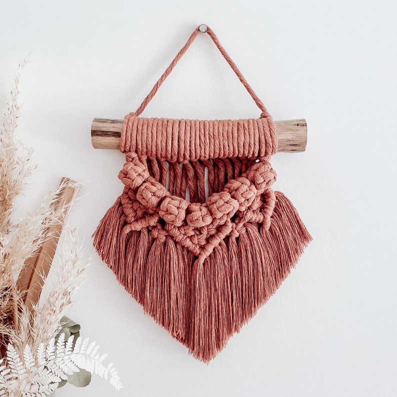 Mini Macrame Macrame Hanging Macrame Mini Macrame - Etsy