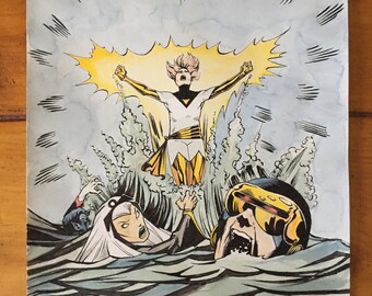 Custom Comic Book Cover Original Art!