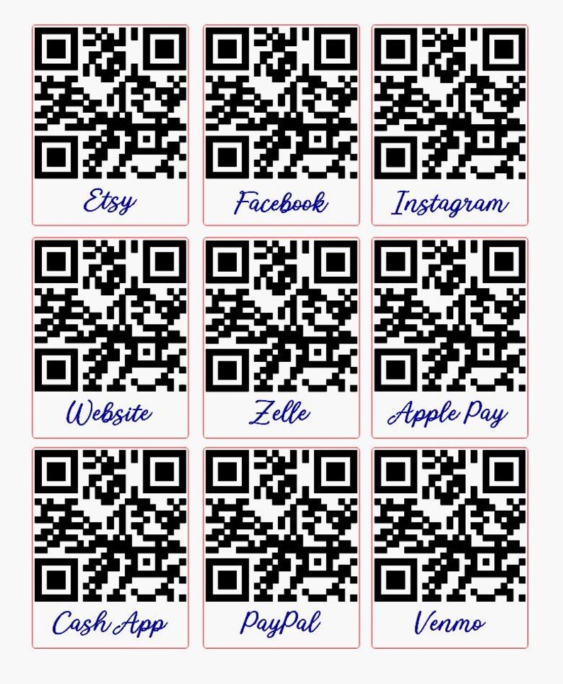 Business Card Holder, Qr Code Display Stand, Laser Cut File, SVG - AI ...