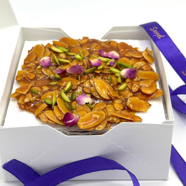 Cookies Sohan Asali Mandeln Pistazien Norooz Nowruz Valentine Geschenk
