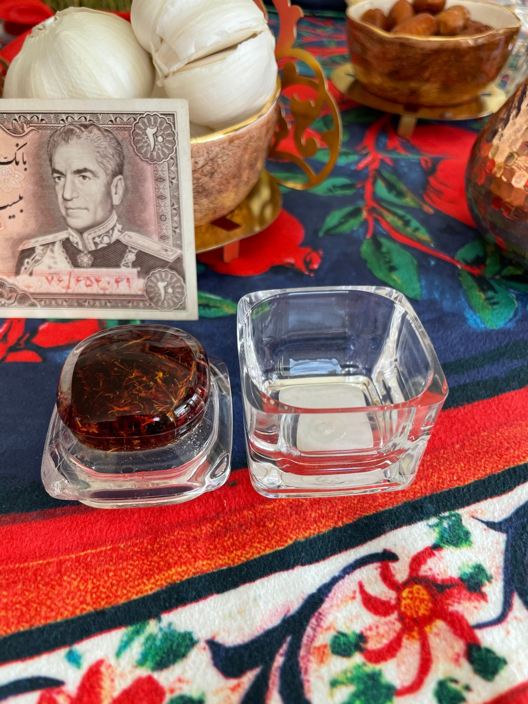 Saffron With Custom Saffron Container Persian Etsy