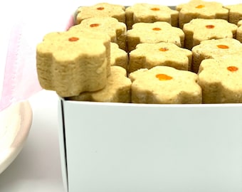 Galletas Nokhodchi de garbanzos recién horneadas caseras yalda Nowrouz Norooz Haftseen
