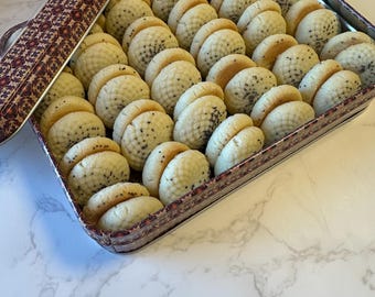 Galleta de arroz tradicional casera recién horneada Noonberenji Ideal para regalo de Nowruz Norooz