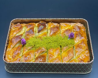 Baklava Yazdi traditioneel huisgemaakt kardemom-rozenwater voor Nowruz Norooz