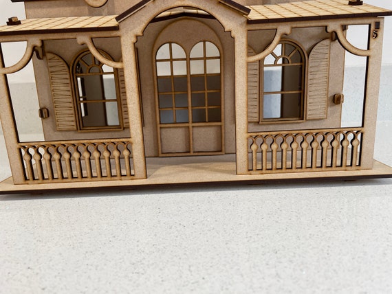 Melody Jane Dolls House Traditional Non-Working Window Miniature...