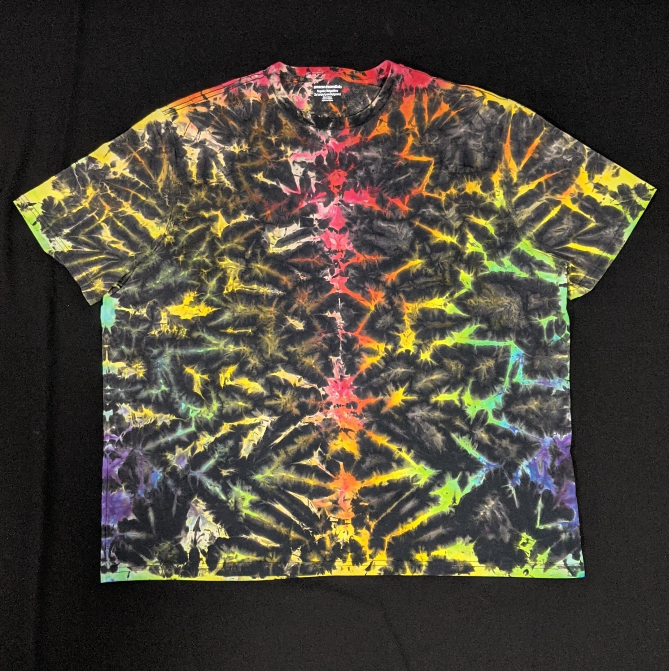 crumple tie dye long sleeve