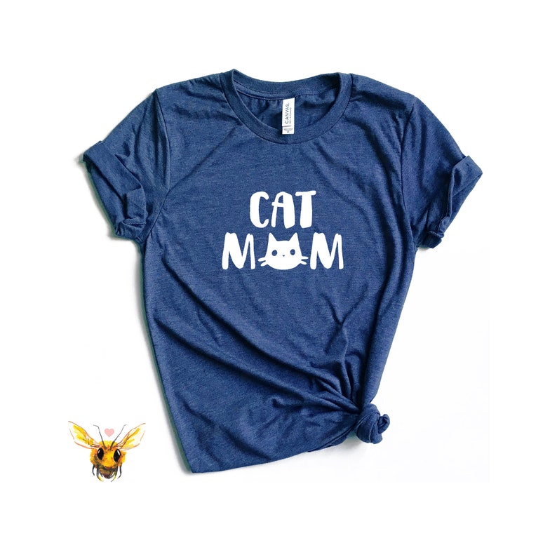 Cat Mom Cat Shirt Cat T Shirt Cat Tshirt Cat Tshirt Etsy