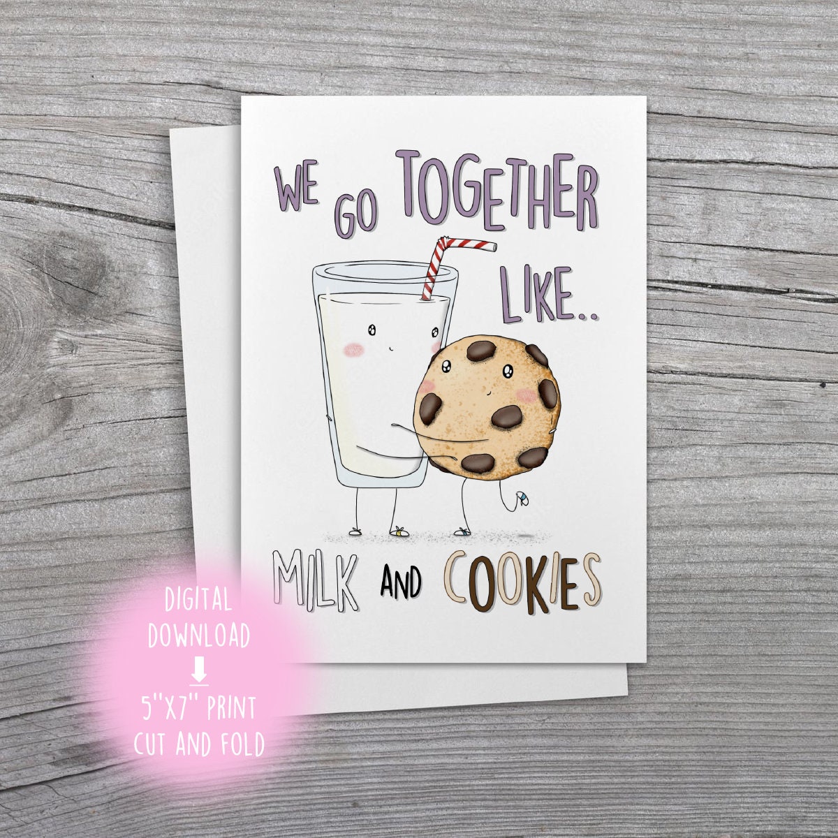 Cookies and Milk Pun - Etsy