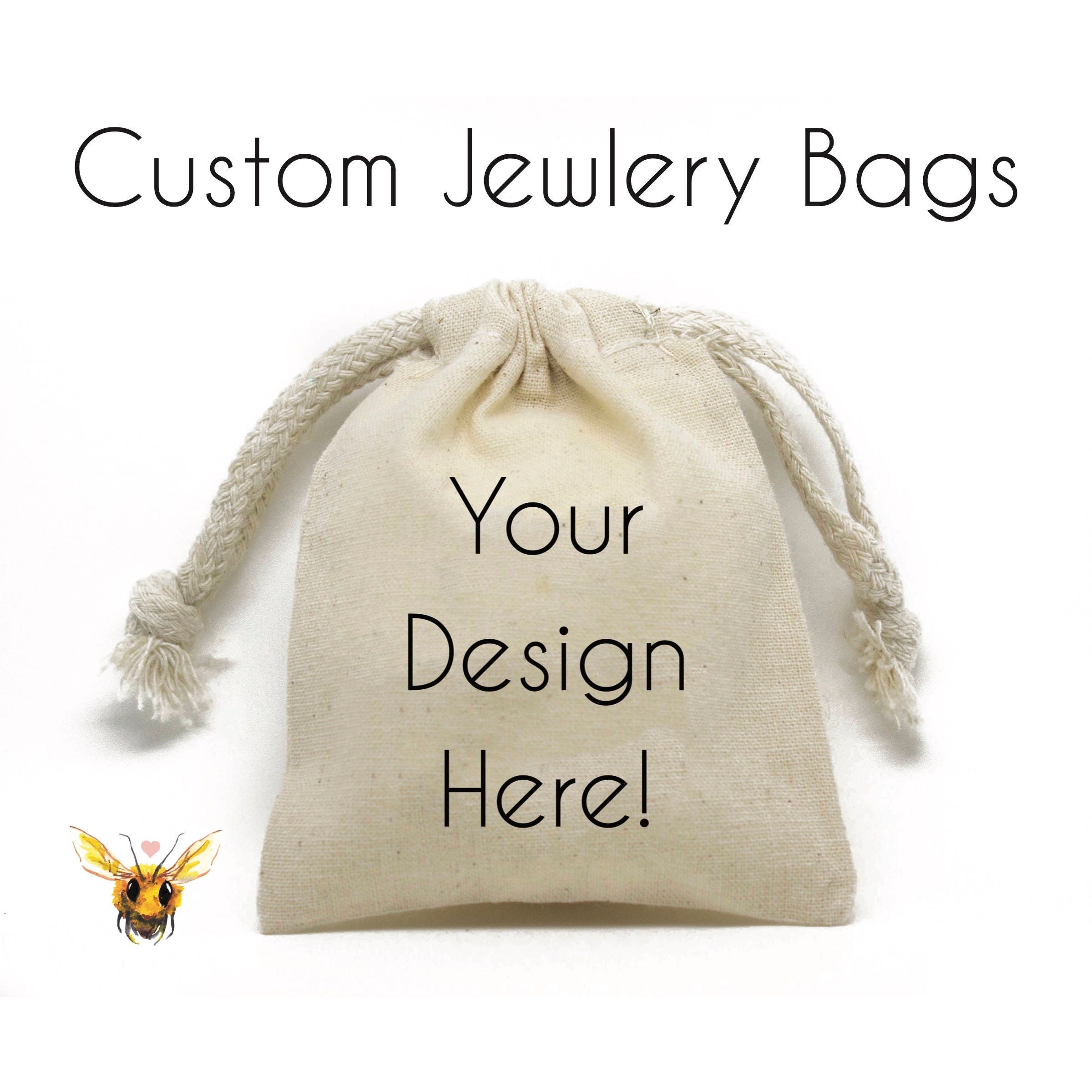 Muslin Jewelry Bags | Logo Muslin Jewelry Bags | Logo Jewelry Bags | …