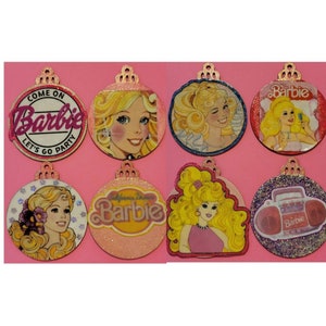 Vintage Barbie Christmas Tree Ornaments - Etsy